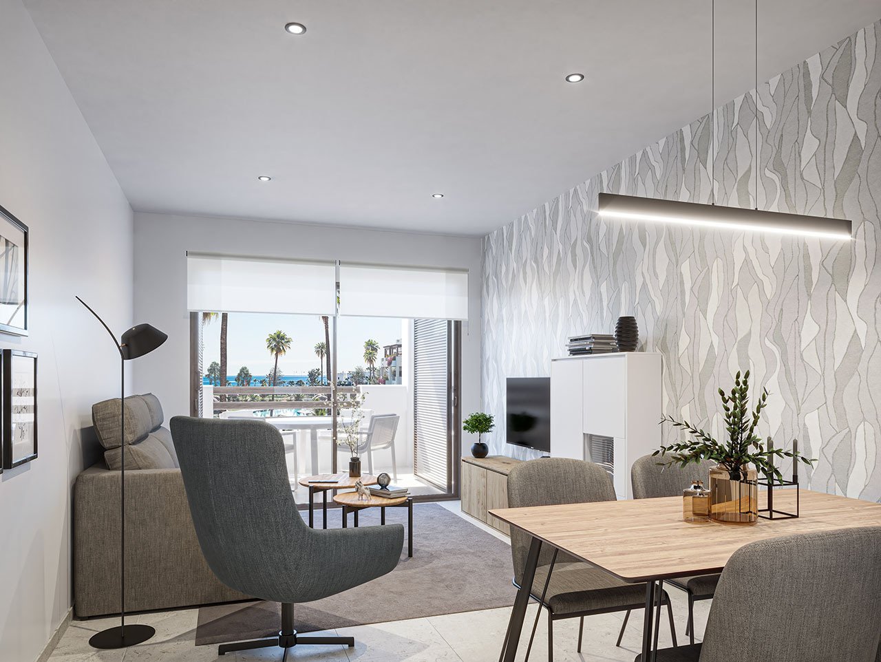 Appartements avec 2 chambres à coucher, stationnement souterrain et piscine communautaire à seulement 500 m de la plage
