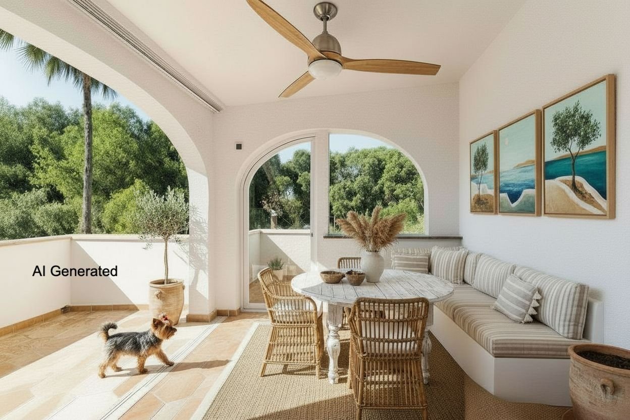 Spacieuse villa avec 5 chambres, 3 salles de bains, WC invités et piscine privée