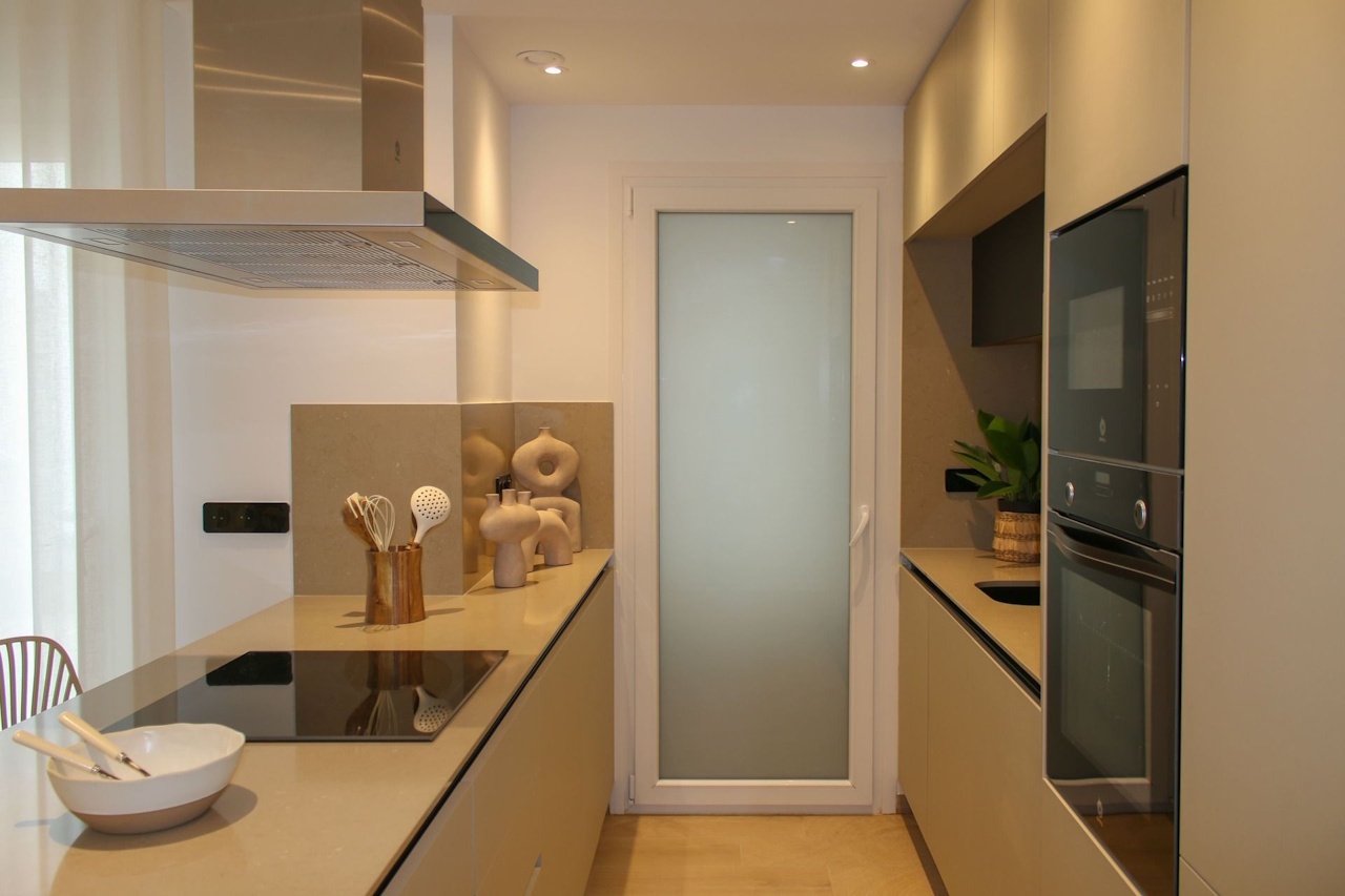 Appartements au dernier étage de 3 chambres à coucher, 2 salles de bain, air conditionné et piscine commune dans le La Finca Golf Resort