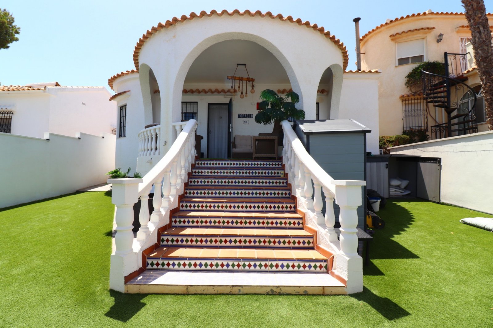 Villa individuelle avec 2 chambres et 1 salle de bains à Las Filipinas