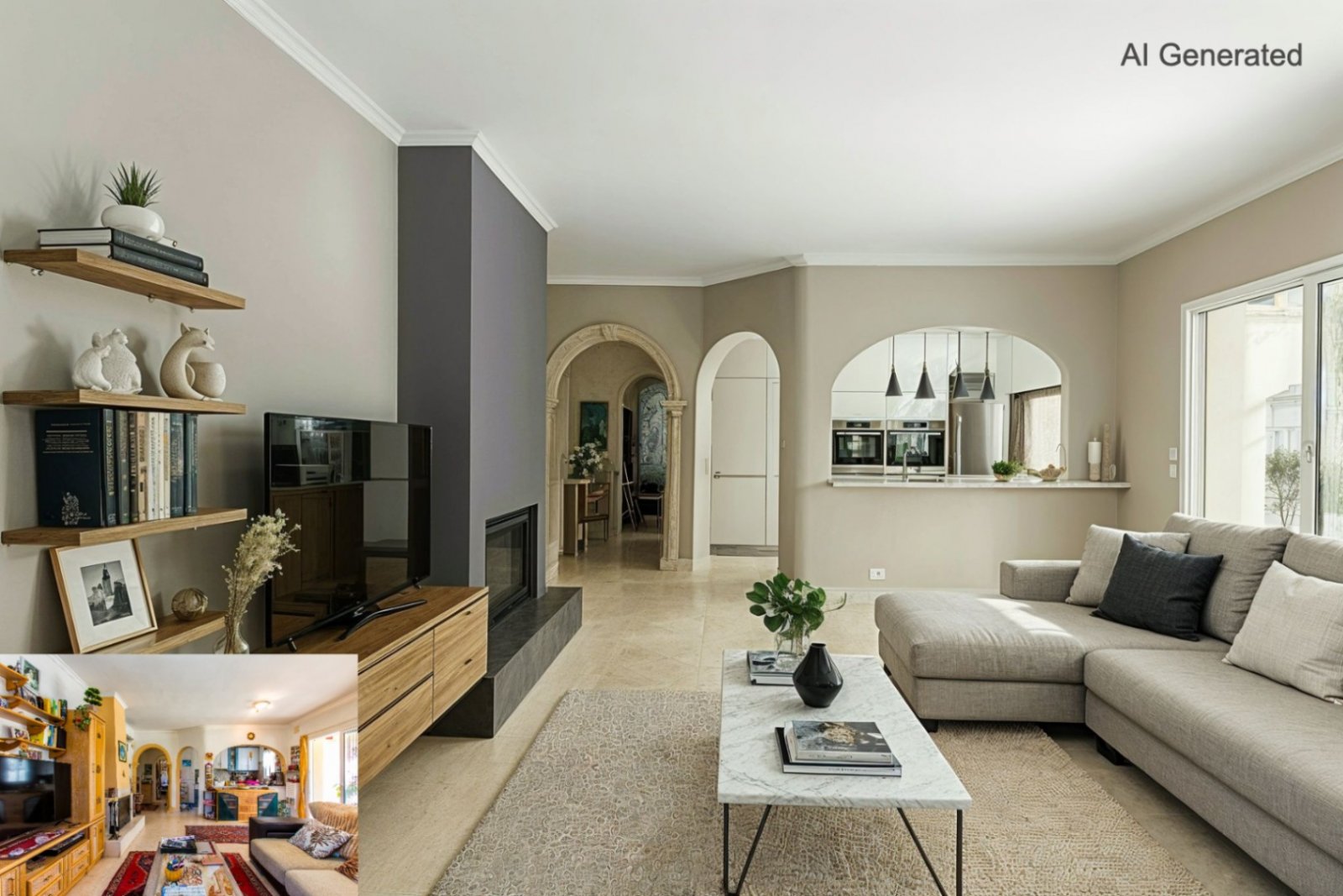 Villa avec un appartement pour invités, piscine à eau salée, panneaux solaires, vue sur la Bernia et emplacement calme près de la plage