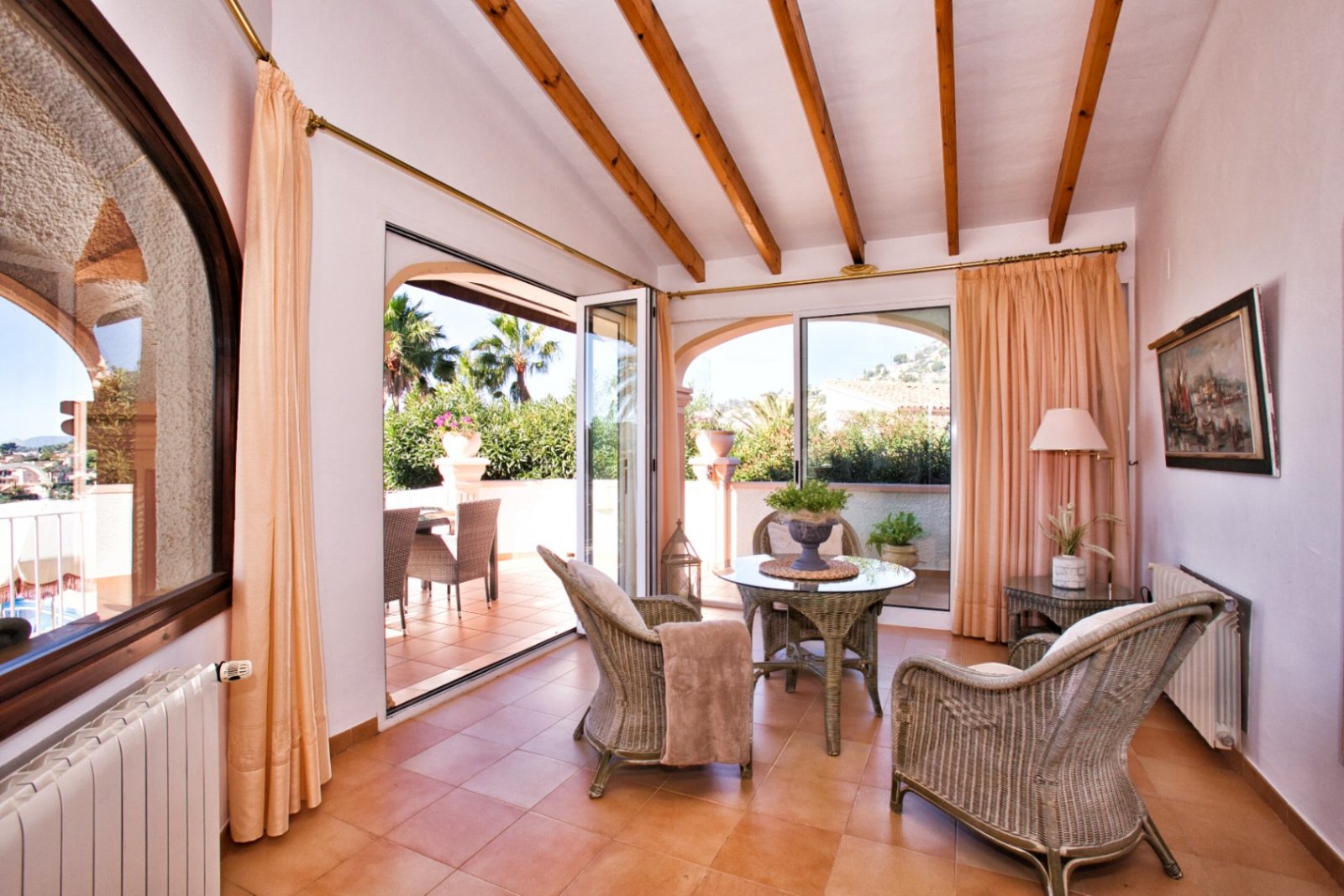 Villa individuelle avec vue sur la mer, piscine et 3 chambres à San Jaime