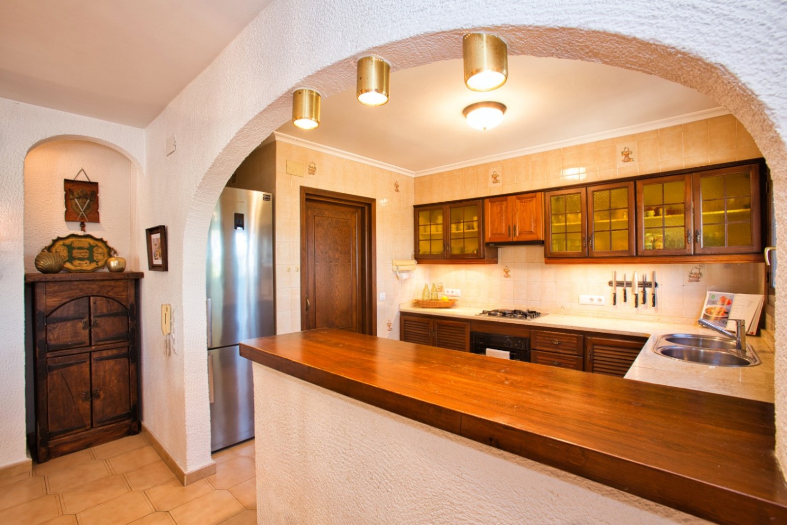 Villa individuelle avec vue sur la mer, piscine et 3 chambres à San Jaime