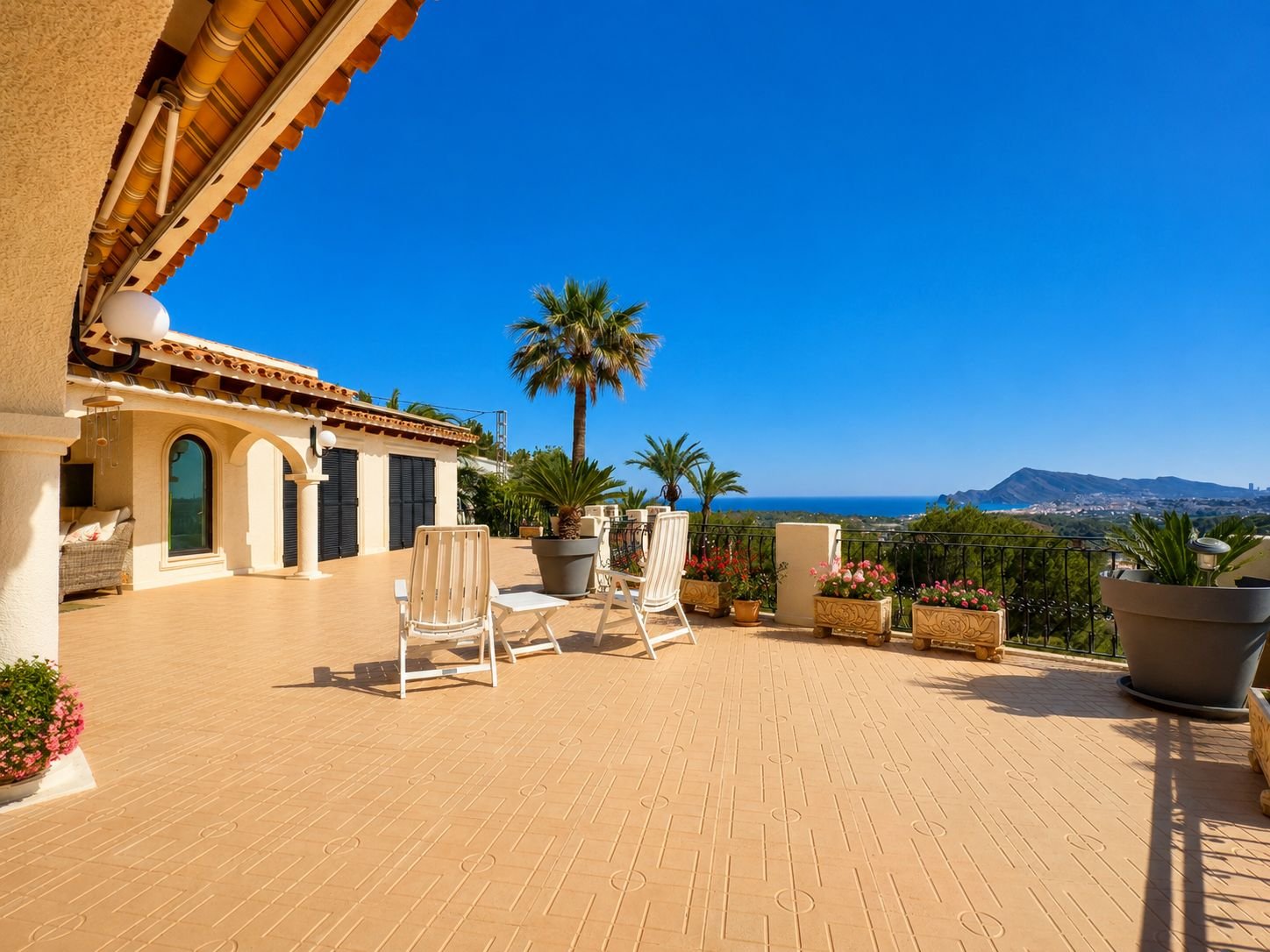 Villa de luxe exceptionnelle avec vues panoramiques dans un emplacement superbe près du parcours de golf d'Altea