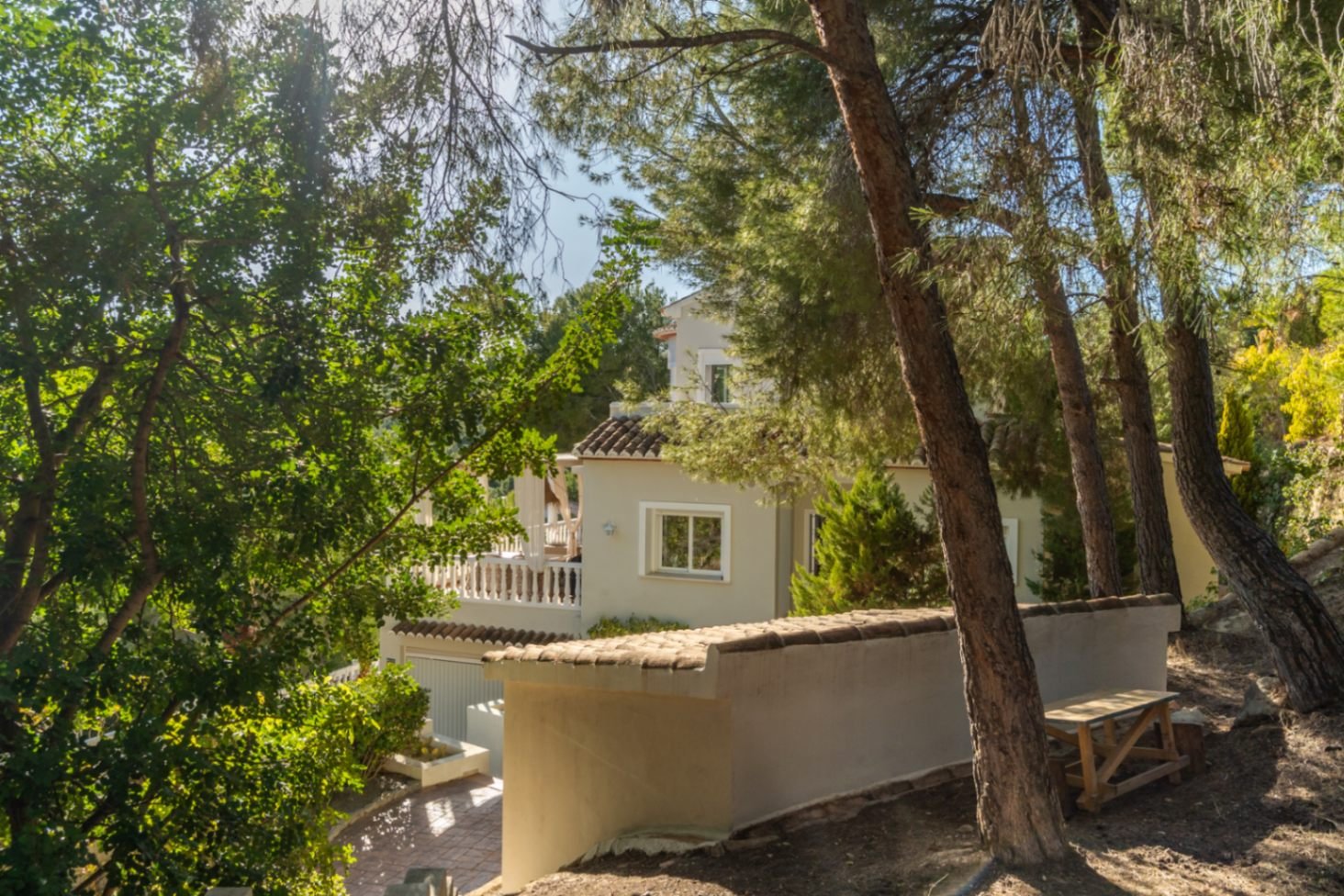 Villa méditerranéenne avec piscine chauffée et intimité près de Altea Golf