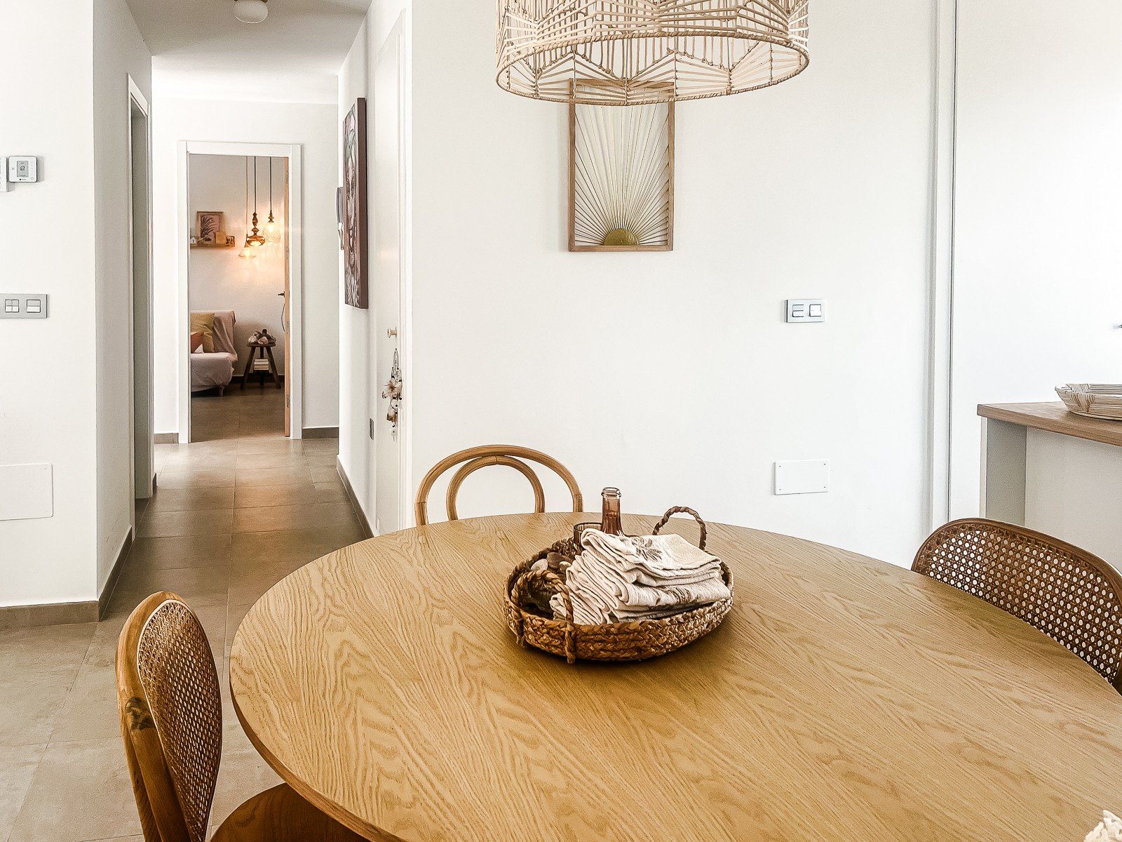 Appartement de style Ibiza au rez-de-chaussée