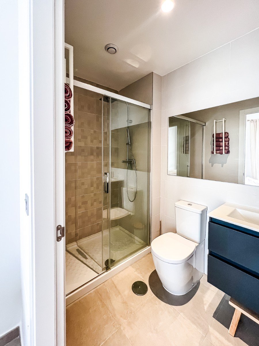 Appartement de style Ibiza au rez-de-chaussée