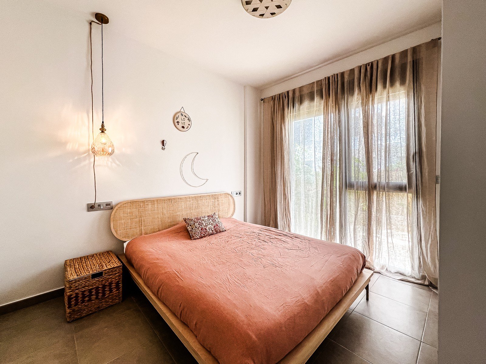 Appartement de style Ibiza au rez-de-chaussée