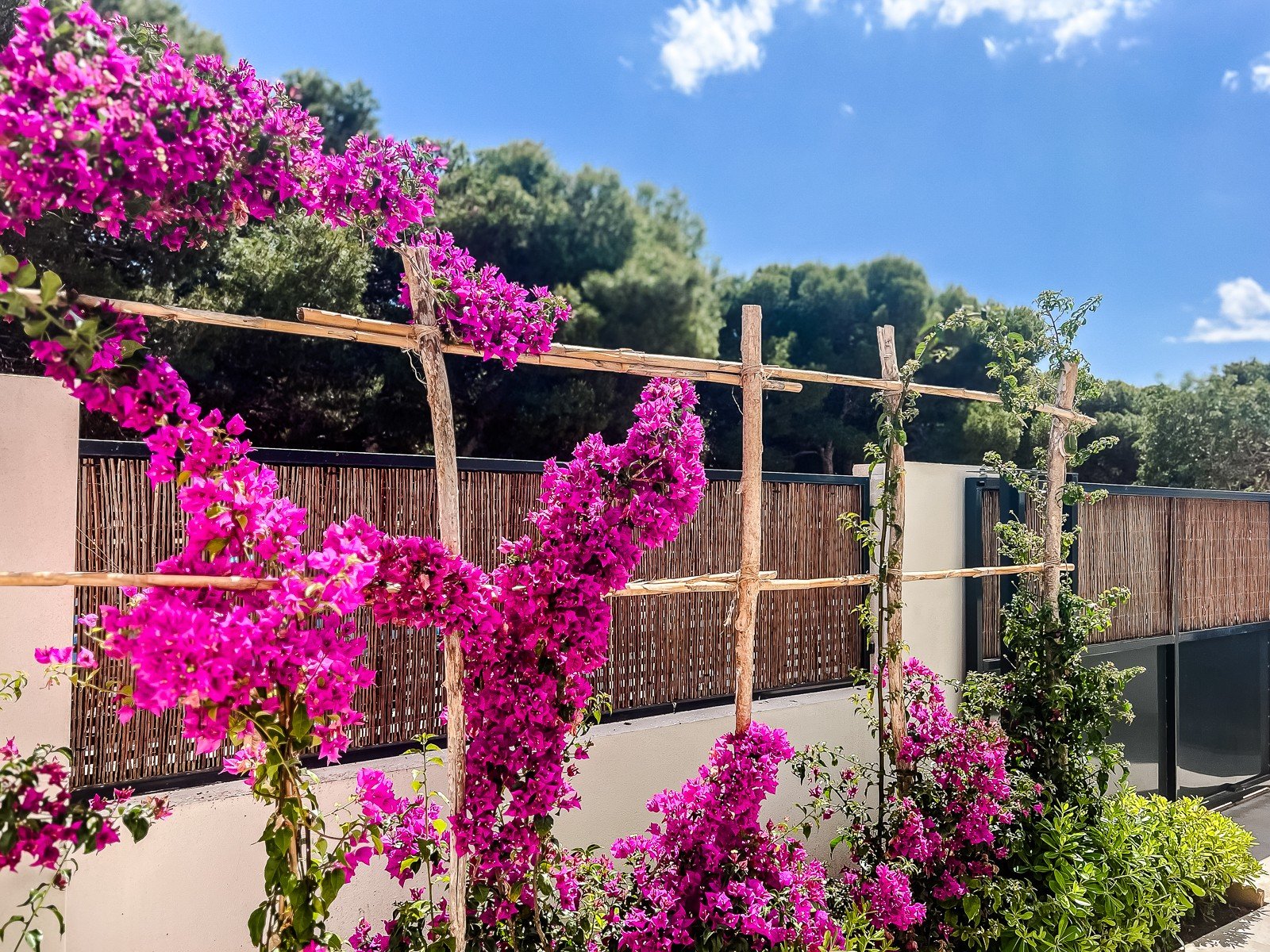 Appartement de style Ibiza au rez-de-chaussée