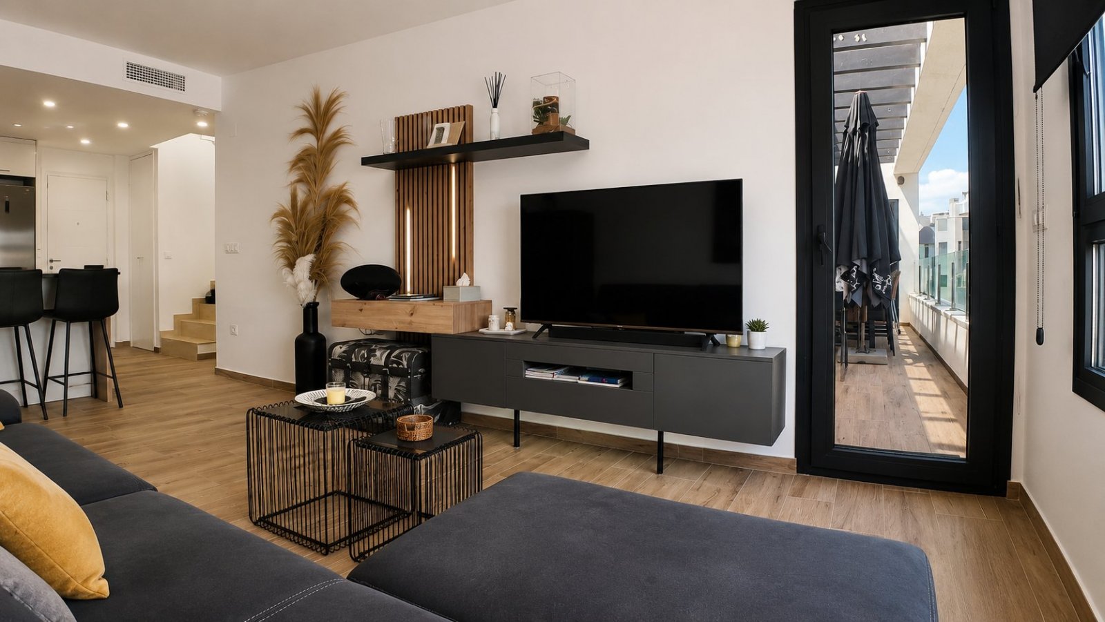 Penthouse moderne avec solarium spacieux et piscine à Villamartín