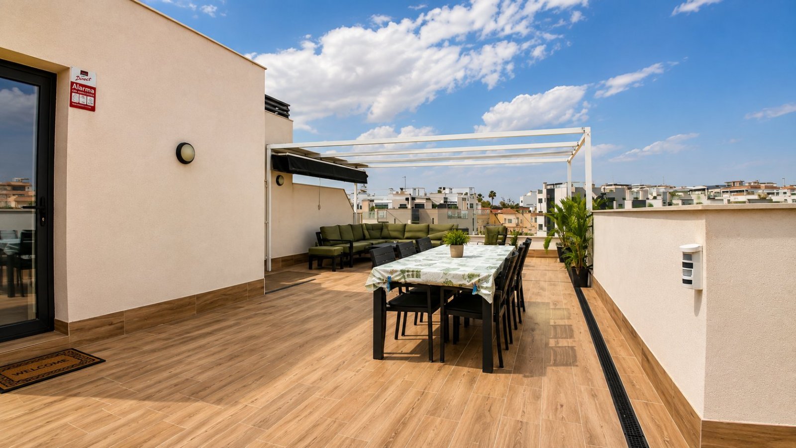 Penthouse moderne avec solarium spacieux et piscine à Villamartín