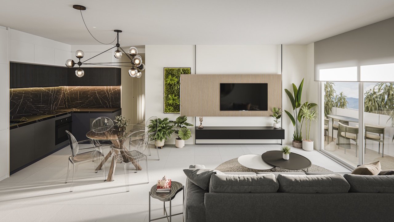 Appartements avec 2 chambres à coucher, 2 salles de bains et piscine communautaire