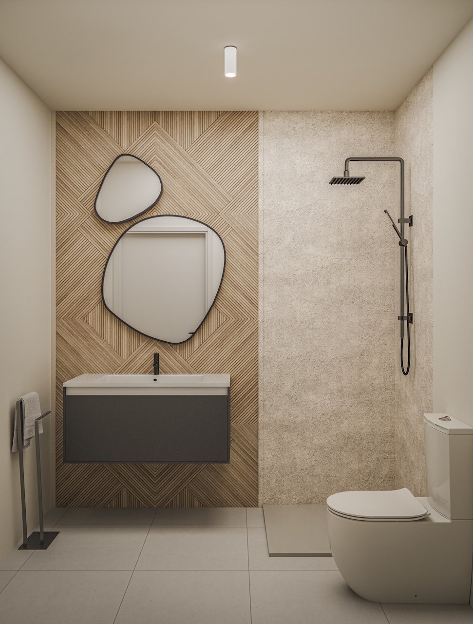 Appartements avec 2 chambres à coucher, 2 salles de bains et piscine communautaire