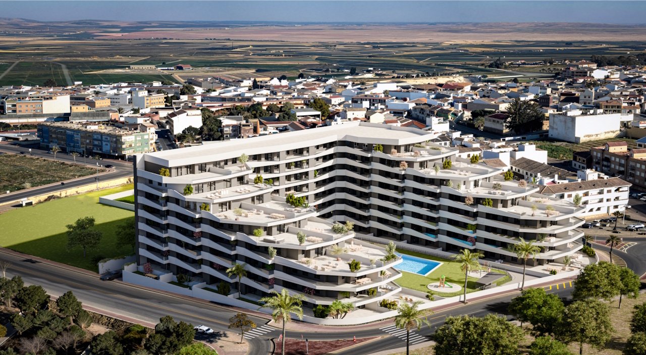 Appartements avec 2 chambres à coucher, 2 salles de bains et piscine communautaire
