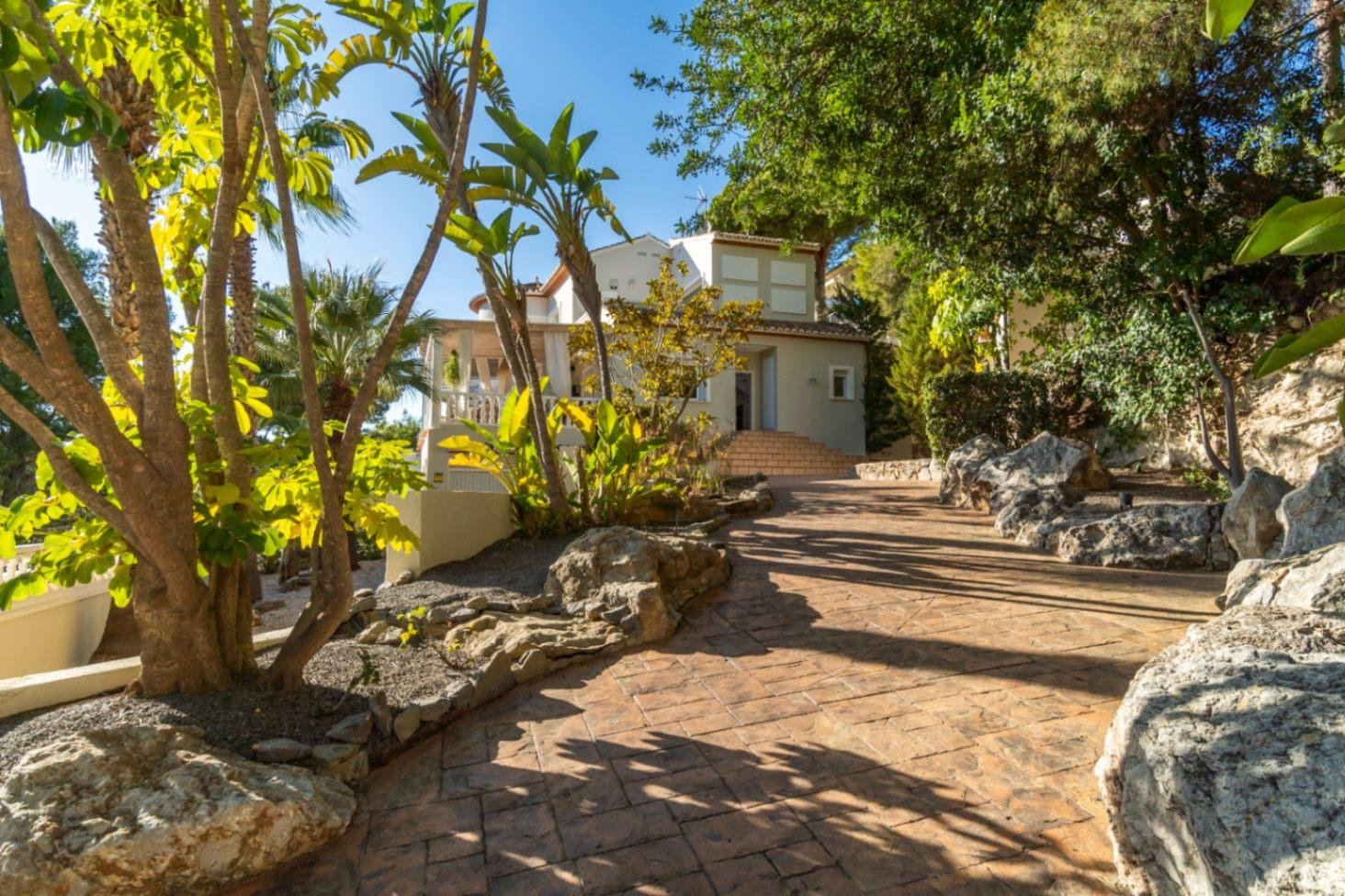 Villa méditerranéenne avec piscine chauffée et intimité près de Altea Golf