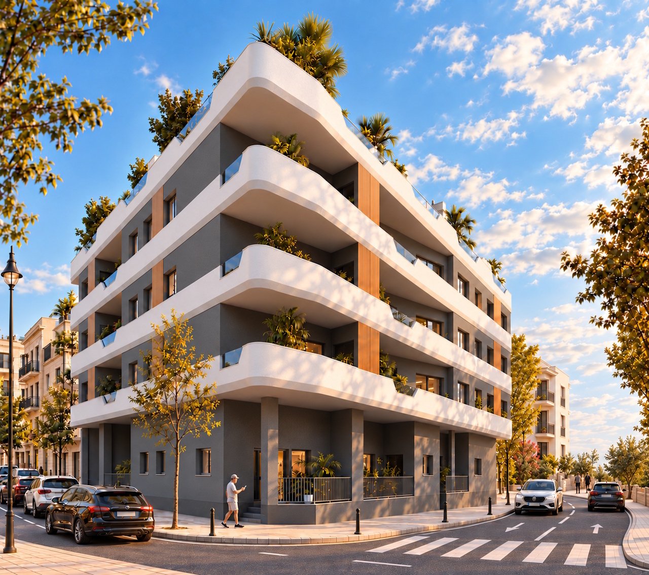 Appartements avec 1 chambre, préinstallation de climatisation et piscine communautaire à seulement 1 km de la plage