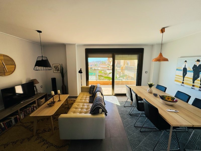 Appartement spectaculaire rénové en bord de mer avec vue sur la mer à La Mata