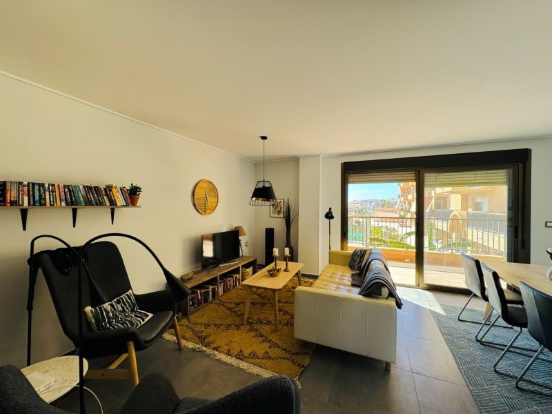 Appartement spectaculaire rénové en bord de mer avec vue sur la mer à La Mata