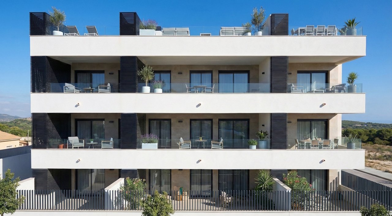 Appartements de 1 chambre et 1 salle de bain avec piscine communautaire