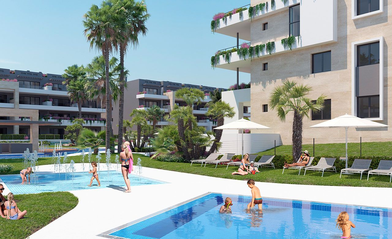Apartments with 3 bedrooms in a marvellous complex with communal pools