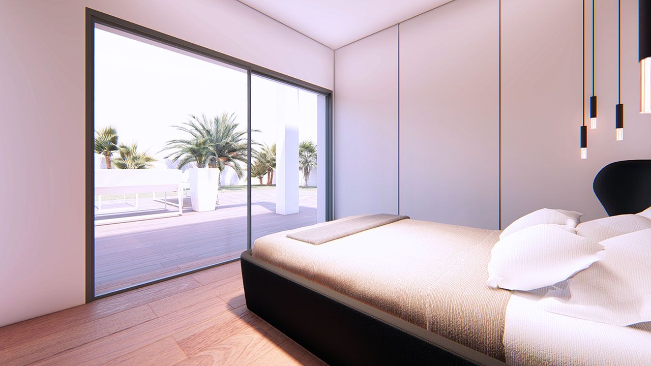 Villas exclusives avec 3 chambres à coucher, vue mer, terrasses sur le toit, piscine privée et cave optionnelle