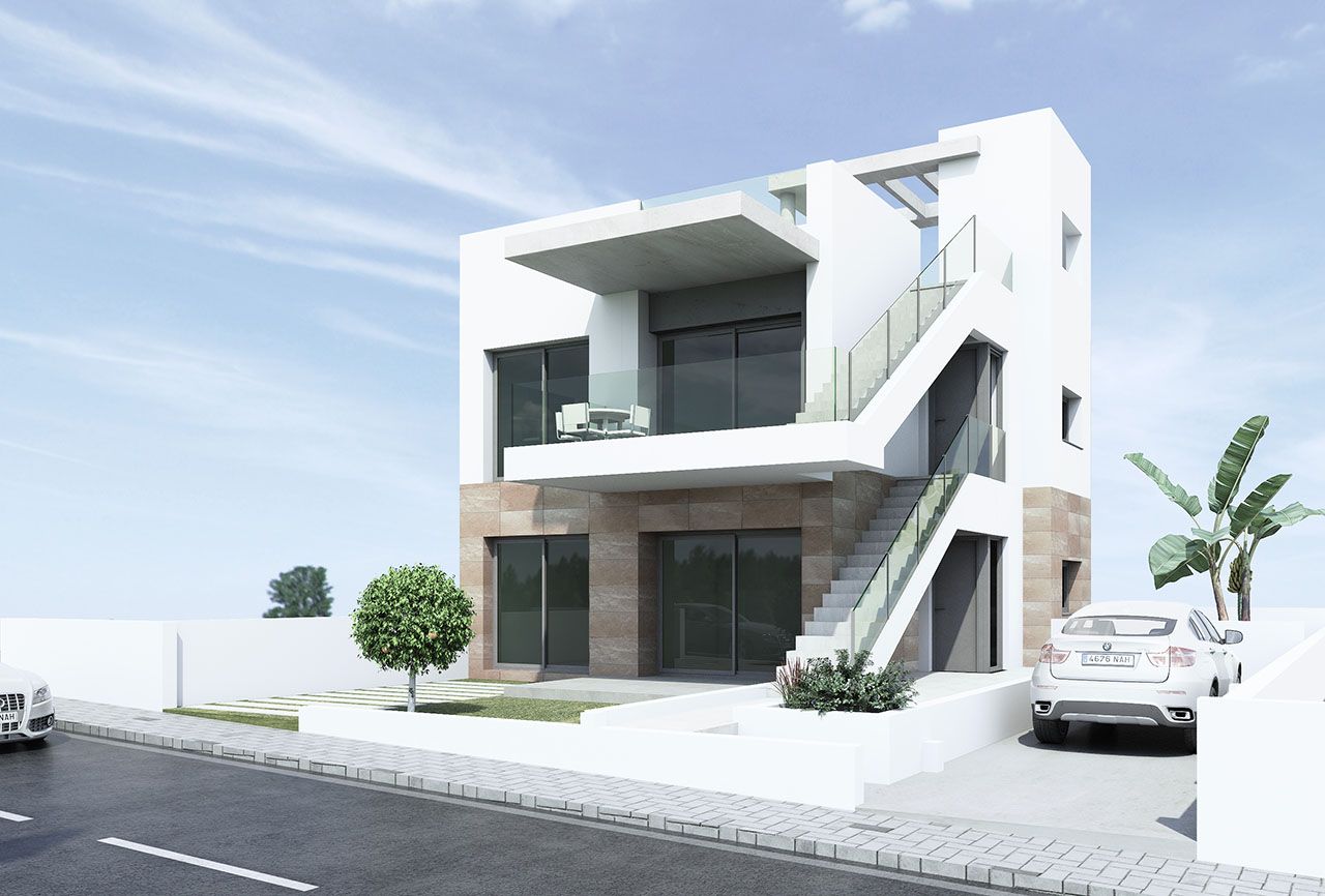 Appartements exclusives au rez-de-chaussée avec 2 ou 3 chambres et piscine communautaire